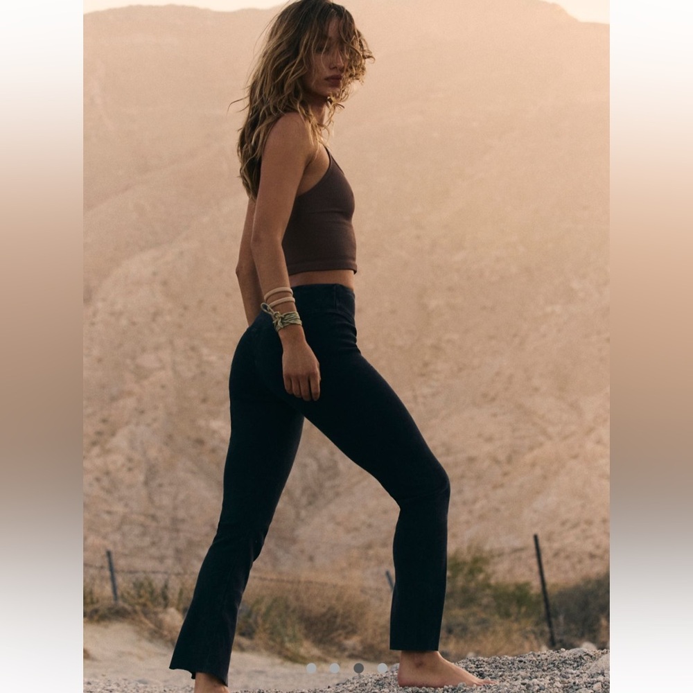 FP Movement Ribbed V Ankle Pants M